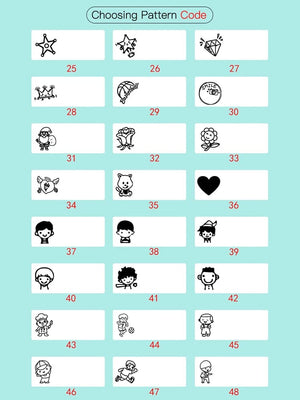 Planet Gates Custom-Made Stamp Baby Boys Girls DIY Toys For Children Customized Sticker Name Seal Student Clothes Chapter No Fade Security 01