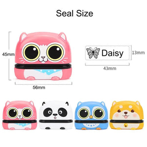 Planet Gates Custom-made Stamp Cute Cartoon Children Seal Students Large Size Washed Non - Fading Fabric And Textile Clothes Chapter