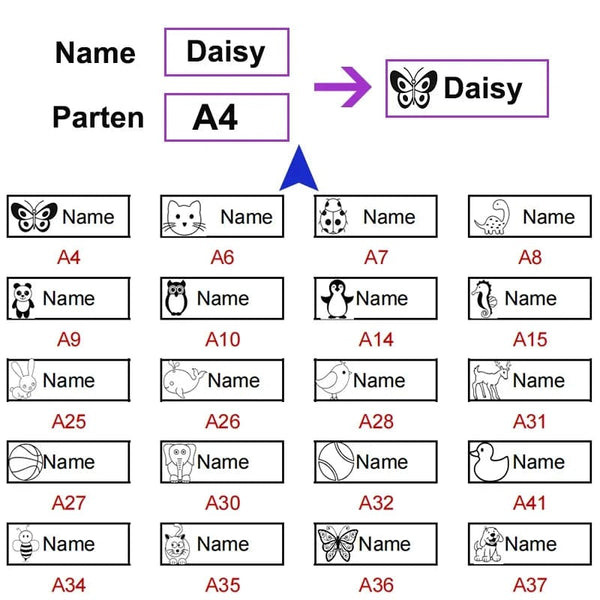 Planet Gates Custom-made Stamp Cute Cartoon Children Seal Students Large Size Washed Non - Fading Fabric And Textile Clothes Chapter