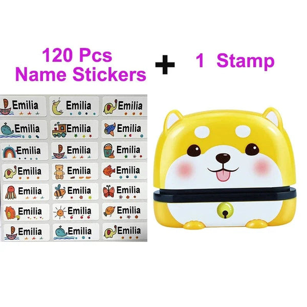 Planet Gates Custom-made Stamp Cute Cartoon Children Seal Students Large Size Washed Non - Fading Fabric And Textile Clothes Chapter