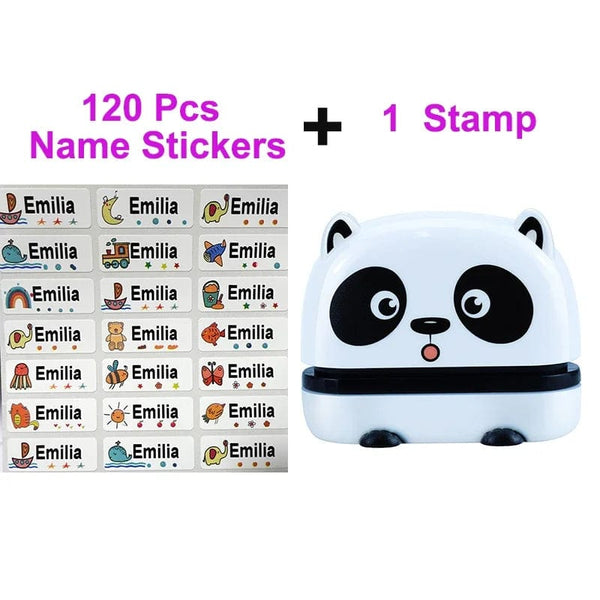 Planet Gates Custom-made Stamp Cute Cartoon Children Seal Students Large Size Washed Non - Fading Fabric And Textile Clothes Chapter