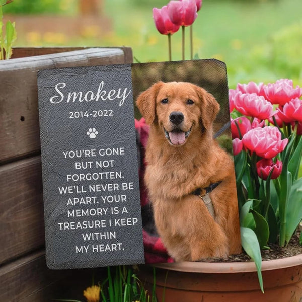Planet Gates Custom Pet Grave Stones Personalized Pet Memorial Stones Cat and Dog Souvenir Pet Loss Tombstone Add Photo And Text Dropshipping
