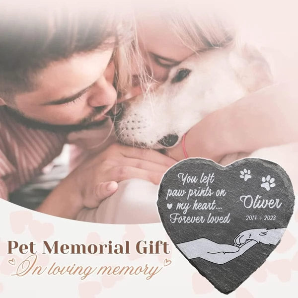 Planet Gates Custom Pet Grave Stones Personalized Pet Memorial Stones Cat and Dog Souvenir Pet Loss Tombstone Add Photo And Text Dropshipping