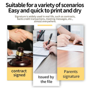 Planet Gates Custom Teacher Name Ink Stamp Signature Calligraphy Selfing-Inking Personalized Letter Stamp For School Student Child Cloths