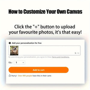 Planet Gates Customizable Unframed Canvas Poster Personalized Couple Photo Custom Family Photo Wall Art Home Decor Perfect Gift for Friends Family