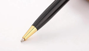 Planet Gates Customize Gold Color Text Ballpoint Pen Carving Metal Stationery Supplies School Office Accessories Writing Teacher 2024 Cheap