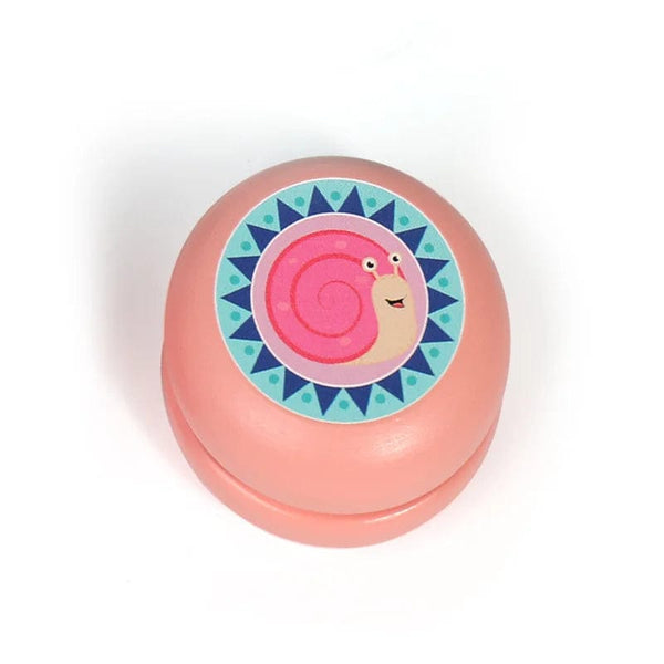 Planet Gates Cute Animal Print Wooden Yoyo Toys Ladybug Toy Kids Yo-Yo Creative Cartoon Unicorn Yo Yo Toys for Children 6cm Wooden Yo Yo Ball