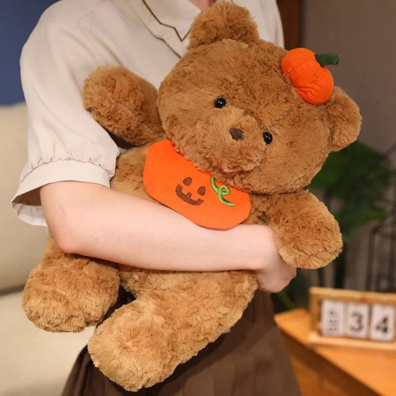 Planet Gates Cute Cartoon Holiday Plush Toy Pumpkin Bear Rabbit Pig Chick Doll Pillow Accompanies Decompression Toy Birthday Halloween Gift