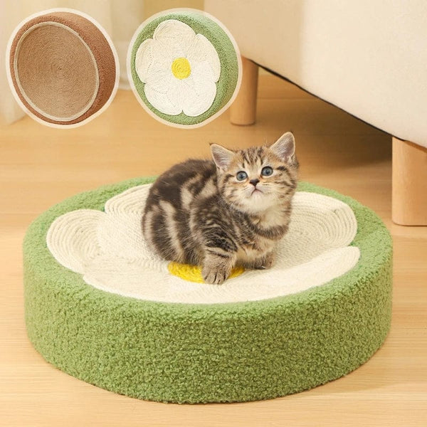 Planet Gates Cute Cat Scratcher Bed Sisal Cat Scratching Board 2 In 1 Cat House Cat Scraper Round Cat Scratcher for Cats Rascadores De Gato