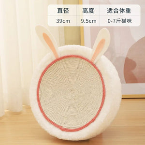 Planet Gates Cute Cat Scratcher Bed Sisal Cat Scratching Board 2 In 1 Cat House Cat Scraper Round Cat Scratcher for Cats Rascadores De Gato