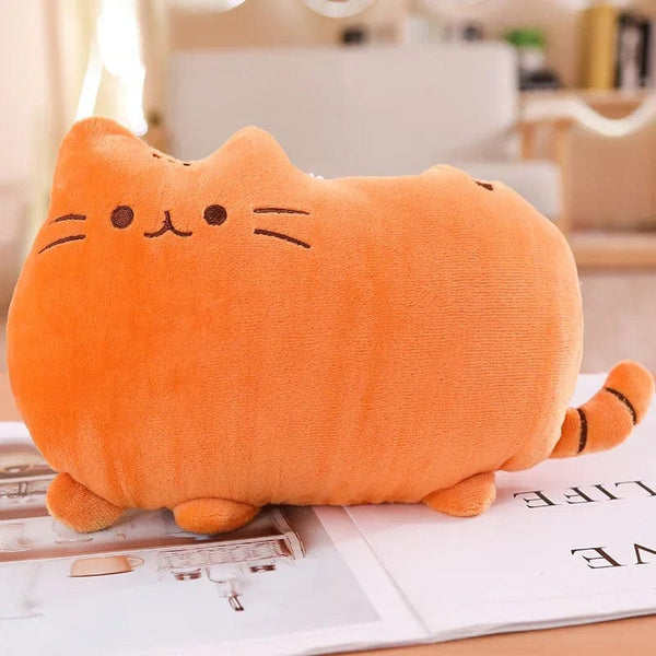 Planet Gates Cute Cookie Cat Pillow Soft Plush Office Nap Pillow Cushion Toy Stuffed Pause Bed Sleep Pillow Home Decor Gift Doll Kids
