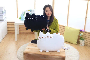 Planet Gates Cute Cookie Cat Pillow Soft Plush Office Nap Pillow Cushion Toy Stuffed Pause Bed Sleep Pillow Home Decor Gift Doll Kids