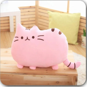 Planet Gates Cute Cookie Cat Pillow Soft Plush Office Nap Pillow Cushion Toy Stuffed Pause Bed Sleep Pillow Home Decor Gift Doll Kids