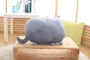 Planet Gates Cute Cookie Cat Pillow Soft Plush Office Nap Pillow Cushion Toy Stuffed Pause Bed Sleep Pillow Home Decor Gift Doll Kids