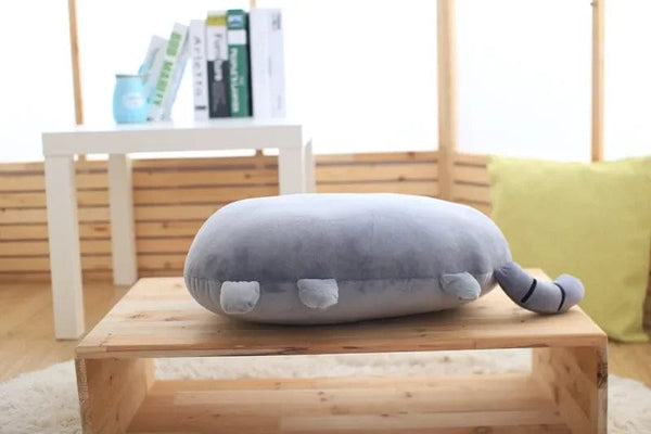 Planet Gates Cute Cookie Cat Pillow Soft Plush Office Nap Pillow Cushion Toy Stuffed Pause Bed Sleep Pillow Home Decor Gift Doll Kids