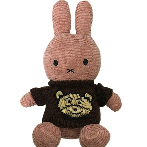 Planet Gates Cute Doll Rag Baby Gift Rabbit Doll Toy Kids Sleeping Back Cushion Cute Stuffed Bunny Baby Accompany Doll Companion Appease Toys