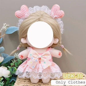 Planet Gates Cute Dres Jk Uniform Clothes for 20cm Cotton Plush Lolita Dress Up Clothing Skirt Fashion Casual Suit Socks Girl Toy Accessories