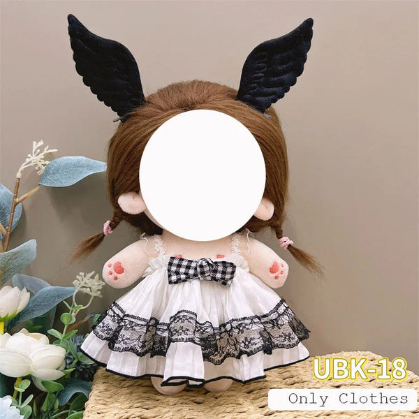 Planet Gates Cute Dres Jk Uniform Clothes for 20cm Cotton Plush Lolita Dress Up Clothing Skirt Fashion Casual Suit Socks Girl Toy Accessories