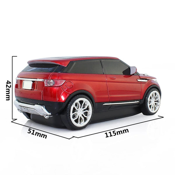 Planet Gates Cute Ergonomic Wireless Mouse Car 3D 1600DPI Mini Gamer Mice USB Optical Computer Gaming Mause For PC Laptop Kid Child Gift