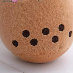 Planet Gates Cute Fruit Milk Bubble Tea Plush Pillow Kawaii Soft Stuffed Plushies Toy with Suction Tube Keychain Backpack Pendant Toys Gifts