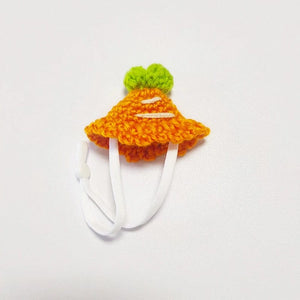 Planet Gates Cute Handmade Knitted Hat Hamster Decoration Chipmunk Guinea Pig Hamster Accessories Hamster Toy Hamster Supplies Small Pet Hat