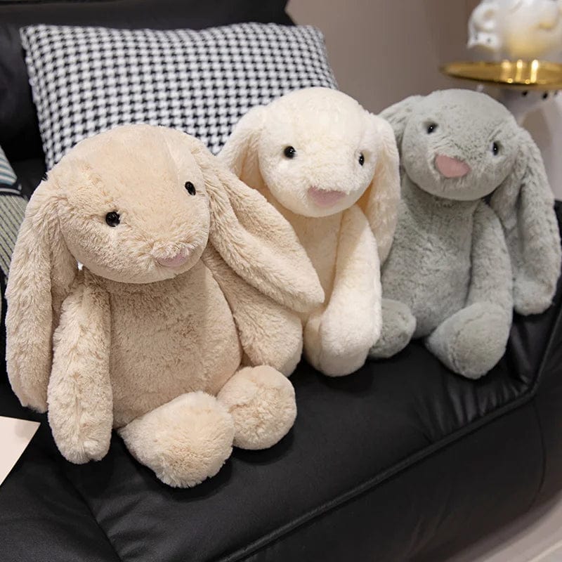 Planet Gates Cute Lop Rabbit Plush Toy Soft Stuffed Long Ears Bunny Doll Funny Baby's Sleeping Companion Delicate Home Decoration Kids Gifts