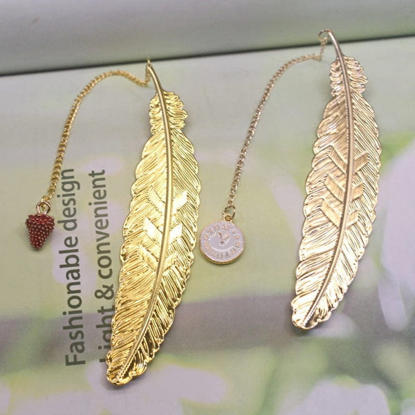 Planet Gates Cute Metal Feather Bookmark  Kawaill Novelty Book Reading Item Creative Gift for Kids Children Stationery Teacher Supplies