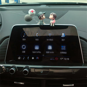 Planet Gates Cute Ornaments Couple Action Figurines Balloons Ornaments For Car Dashboard Decoration
