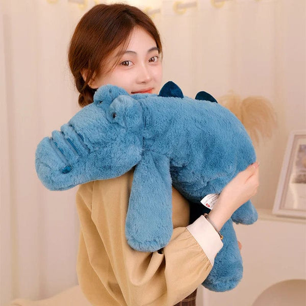 Planet Gates Cute Raccoon Crocodile Sloth Fox Animals Soft Plush Toys Sleeping Pillow Cartoon Stuffed Cushion