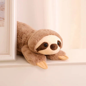 Planet Gates Cute Raccoon Crocodile Sloth Fox Animals Soft Plush Toys Sleeping Pillow Cartoon Stuffed Cushion