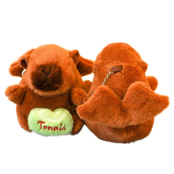 Planet Gates Cute Small Size Capybara Plush Toy With Wings Hoodie Simulation Capybara Doll Fluffty Toy Birthday Gifts