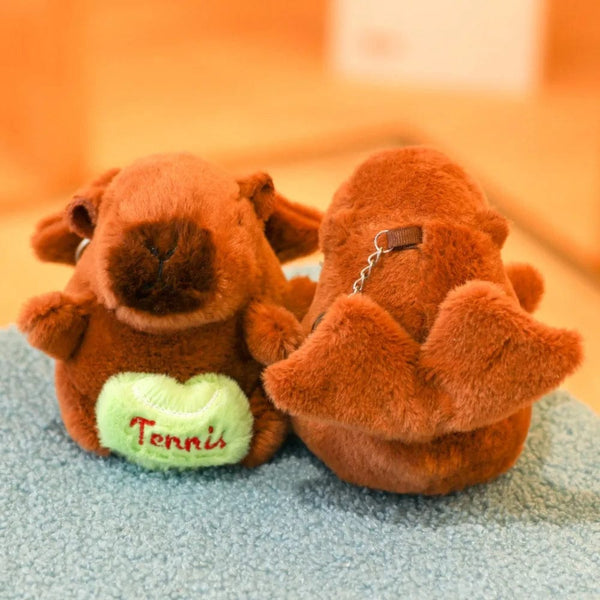 Planet Gates Cute Small Size Capybara Plush Toy With Wings Hoodie Simulation Capybara Doll Fluffty Toy Birthday Gifts