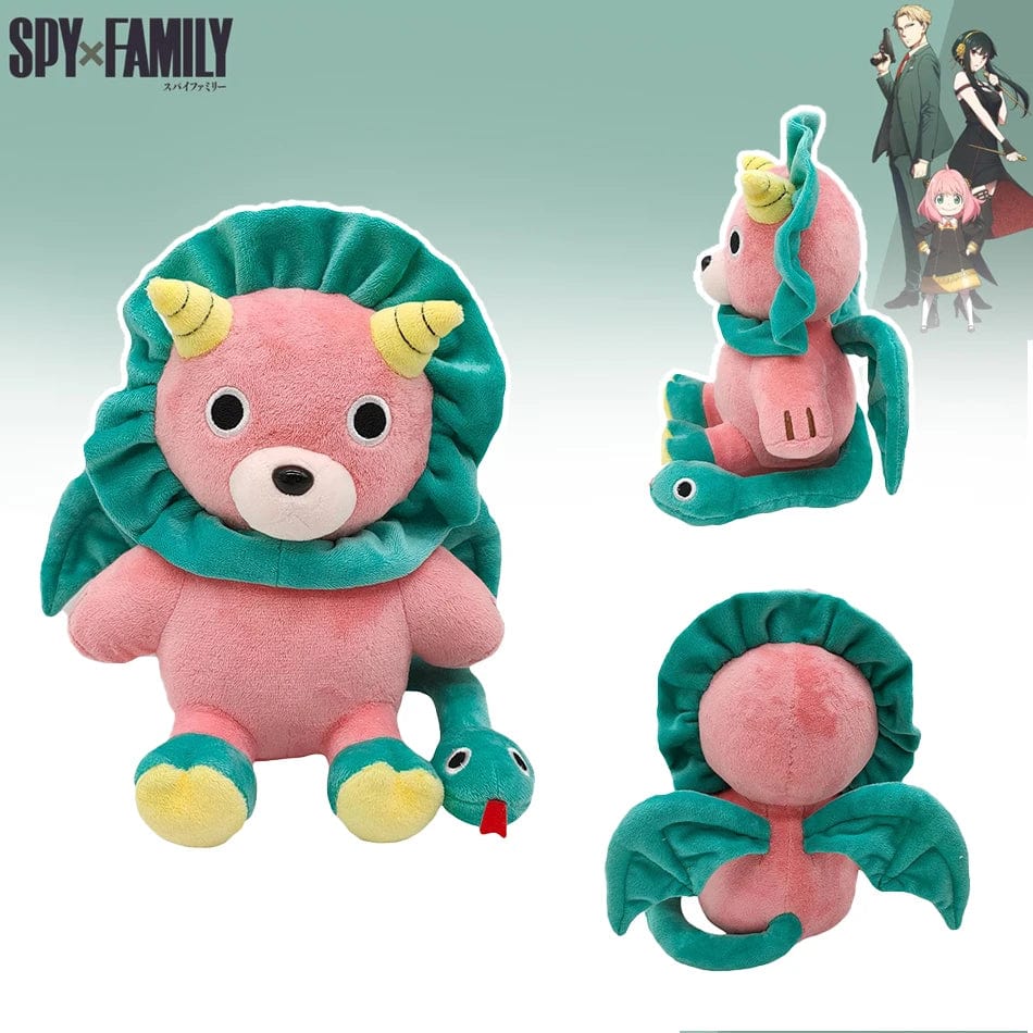 Planet Gates 2pcs Cute Spy X Family Plush Toys Cute Soft Stuffed Plush Anya Forger Chimera Pillow Dolls For Kid Birthday Christmas Gifts