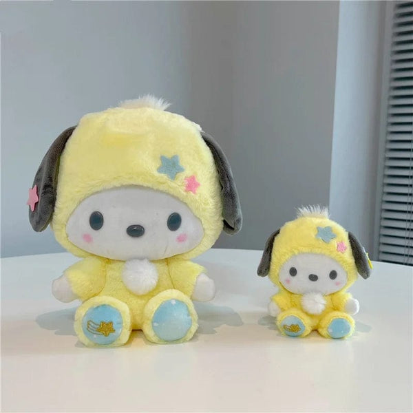 Planet Gates Cute Star Moon Kuromi Melody Hellokitty Stuffed Toy Plushier Soft Throw Pillow Plush Dolls Girlfriend Birthday Children's Gift