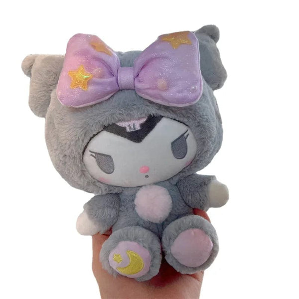 Planet Gates Cute Star Moon Kuromi Melody Hellokitty Stuffed Toy Plushier Soft Throw Pillow Plush Dolls Girlfriend Birthday Children's Gift