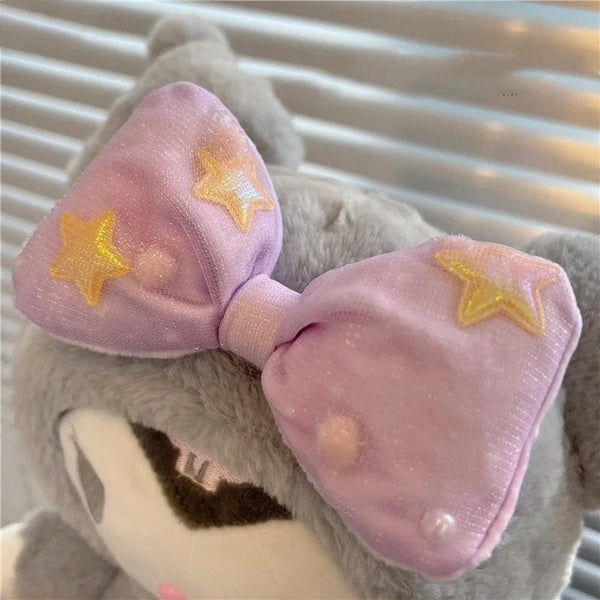 Planet Gates Cute Star Moon Kuromi Melody Hellokitty Stuffed Toy Plushier Soft Throw Pillow Plush Dolls Girlfriend Birthday Children's Gift