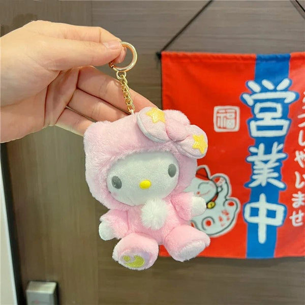 Planet Gates Cute Star Moon Kuromi Melody Hellokitty Stuffed Toy Plushier Soft Throw Pillow Plush Dolls Girlfriend Birthday Children's Gift