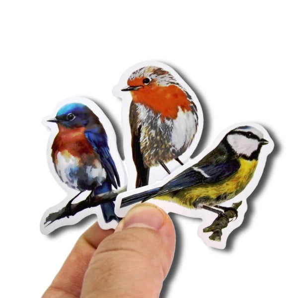 Planet Gates Cute Stickers Pack Kawaii Birds Aesthetic Stationery Supplies Lot Office School Teacher Scrapbooking Supplies Korean Paper Txt