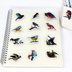 Planet Gates Cute Stickers Pack Kawaii Birds Aesthetic Stationery Supplies Lot Office School Teacher Scrapbooking Supplies Korean Paper Txt