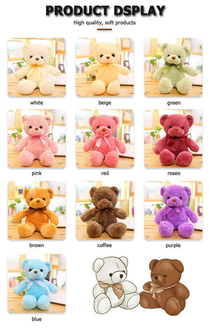 Planet Gates Cute Teddy Bear Plush Soft Stuffed Bear Animal Toy Plushie Kawaii Cat Baby Sleeping Toys Home Decor For Kids Girl Gifts