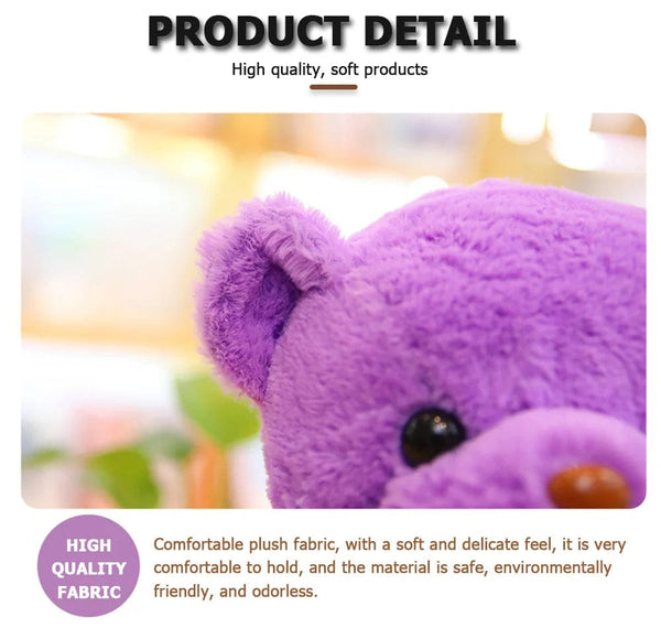 Planet Gates Cute Teddy Bear Plush Soft Stuffed Bear Animal Toy Plushie Kawaii Cat Baby Sleeping Toys Home Decor For Kids Girl Gifts