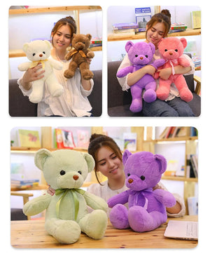 Planet Gates Cute Teddy Bear Plush Soft Stuffed Bear Animal Toy Plushie Kawaii Cat Baby Sleeping Toys Home Decor For Kids Girl Gifts