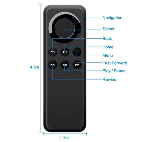 Planet Gates CV98LM Bluetooth Compatible TV Remote Control For Amazonn 2nd-gen Fire TV Fire TV Fire Stick TV Player Box CV98LM
