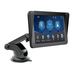 Planet Gates CVBS Cam TF Card / france CarPlay Android Auto Sync date Time Car Radio Multimedia Video Player 7inch Portable Touch Screen With USB AUX For Rear View