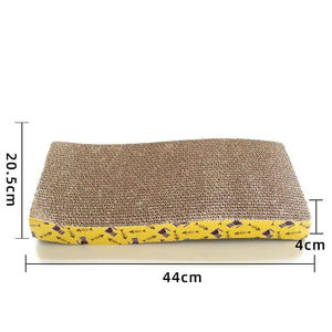 Planet Gates CW013-S Cat Toys Pet Cat Scratching Board Corrugated Cardboard Pad Grinding Nails Interactive Protecting Furniture Cats Scratcher Toy