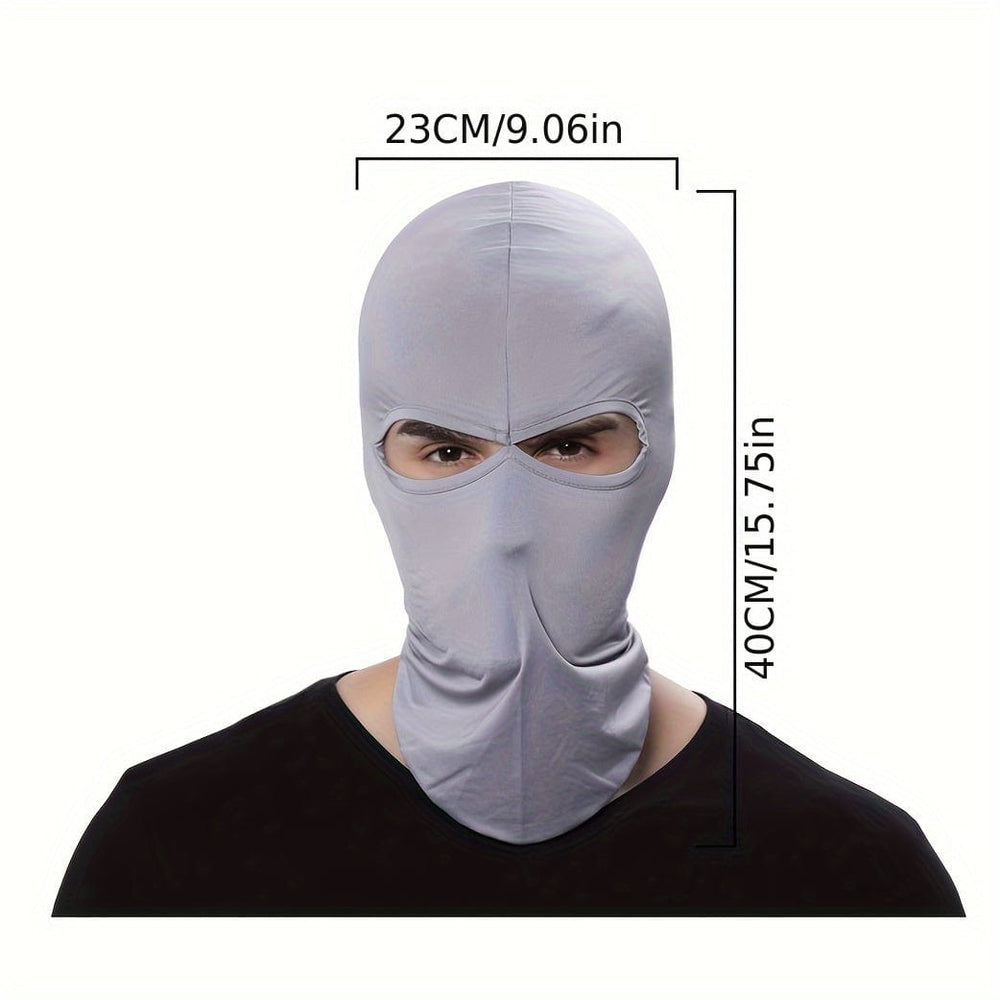 Planet Gates Black Cycling Head Windproof Mask Motorcycle Windshield Cover Ski Cold Mask Sun UV Protection Outdoor Sports Bicycle Cap