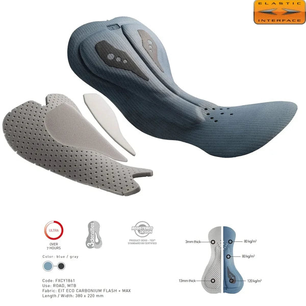 Planet Gates cycling pants  2 / XXL Italian Bicycle Seat Cushion Winter Thermal Fleece Cycling Bibs Pants Cycling Trousers Keep Warm Bike Gel Pad Pants Shockproof