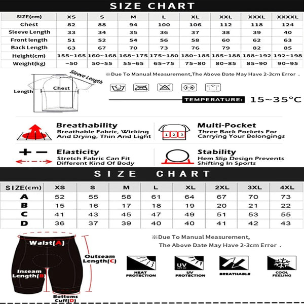 Planet Gates CYKLOPEDIA Men Short Sleeve Jersey Sets Ropa Ciclismo Hombre Summer Cycling Clothing Triathlon Bib Shorts Suit Bike Uniform