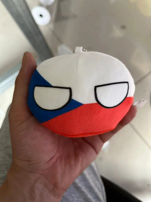 Planet Gates czech republic / 10cm 70 styles Polandball Pendant Country Balls 10cm Country Ball Plush Toys Countryball Stuffed Doll Toy Christmas Gift for Kids