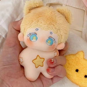 Planet Gates D / 10CM 10cm Mini Cute Plush Doll Toys Little Sheep Series Seastar /Normal Body Cotton Doll with Animal Ear Tail Girl Kid Birthday Gift